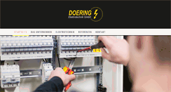 Desktop Screenshot of elektrodoering.de