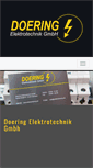 Mobile Screenshot of elektrodoering.de
