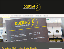 Tablet Screenshot of elektrodoering.de